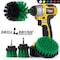 Drill Brush Power Scrubber By Useful Products 5 in W 5 in L Brush, Green G-42OS-2L-QC-DB - alternate 7